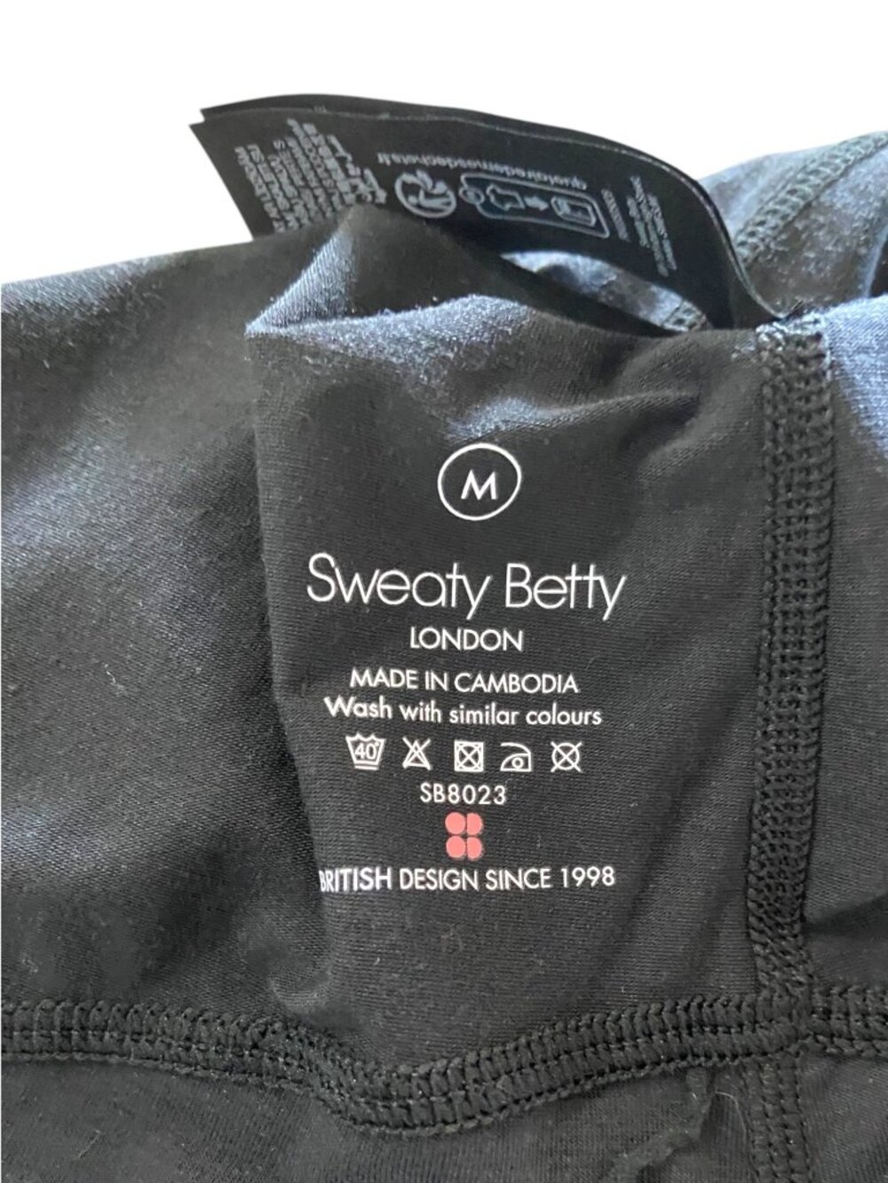 Sweaty Betty Breathe Easy Tank Racerback Top Black Size M NWT Workout Gym Summer - Picture 4 of 14